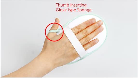 Baby Handy Bathroom Use Soap or Body Cleanser Sponge