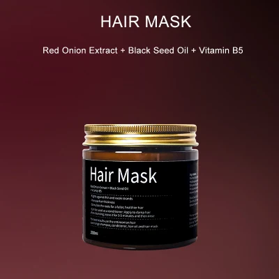 Beauty Cosmetics Skin Care Moisturizing Hair Repair Onion Hair Mask