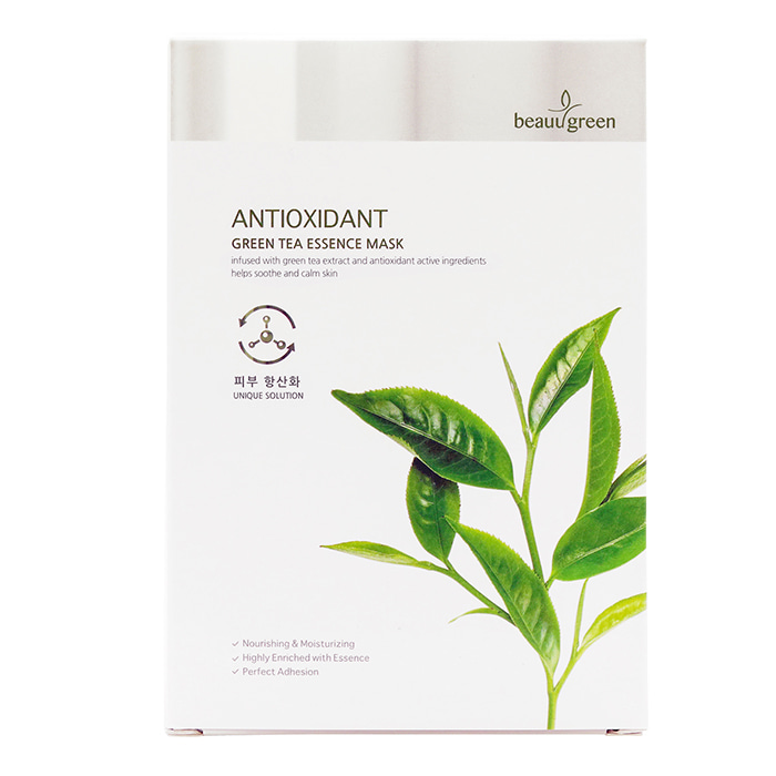 (BeauuGreen) Premium Green Tea Essence Mask 23g