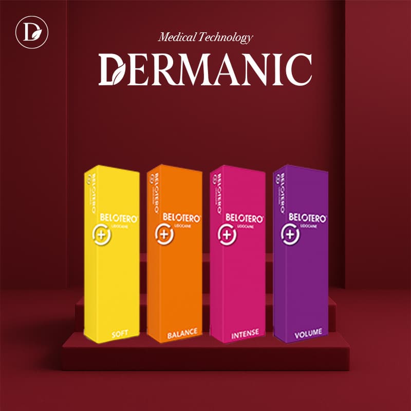 Belotero soft, Intense,Balance, volume/ Plus dermal filler, HA filler