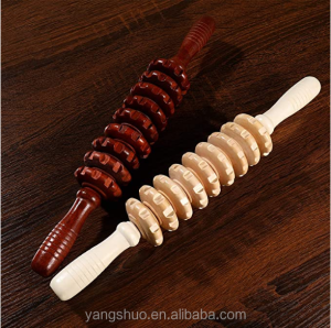 Body Healthy Wood Massager Roller Handheld Cellulite Blasters Massager