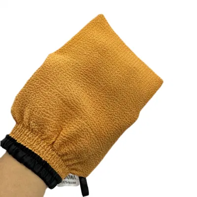 Body Shower Cleaning Glove 150d 100% Viscose Bath Scrubber