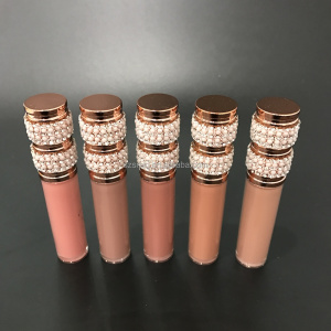 custom logo high quality mini glossy nude clear shimmer vegan lip gloss pigment organic glitter lipgloss private label