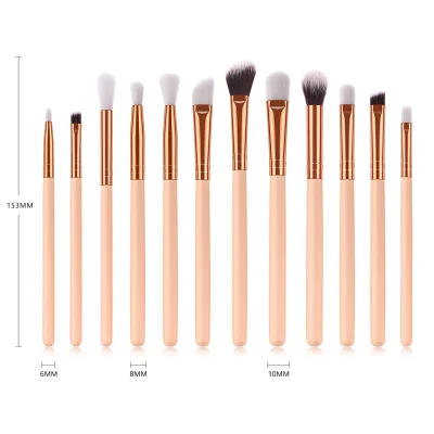 Custom Private Label Full Set of Makeup Brushes