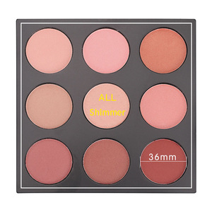 Customized blush/your own brand blusher/Highlight blush palette/makeup blush for cheek makeup