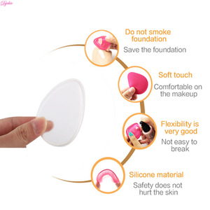 Different Color Washable Foundation Silicone Cosmetic Powder Puff