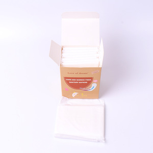 Disposable Female Menstrual Cotton Sanitary Napkins
