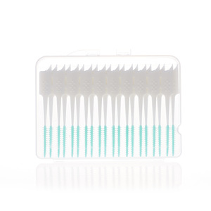 Eco- friendly interdental brush type oral care replaceable interdental brush with CE approved