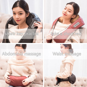 electric deep shiatsu kneading pain relief best shoulder warmer fat burning neck mini body neck massager belt