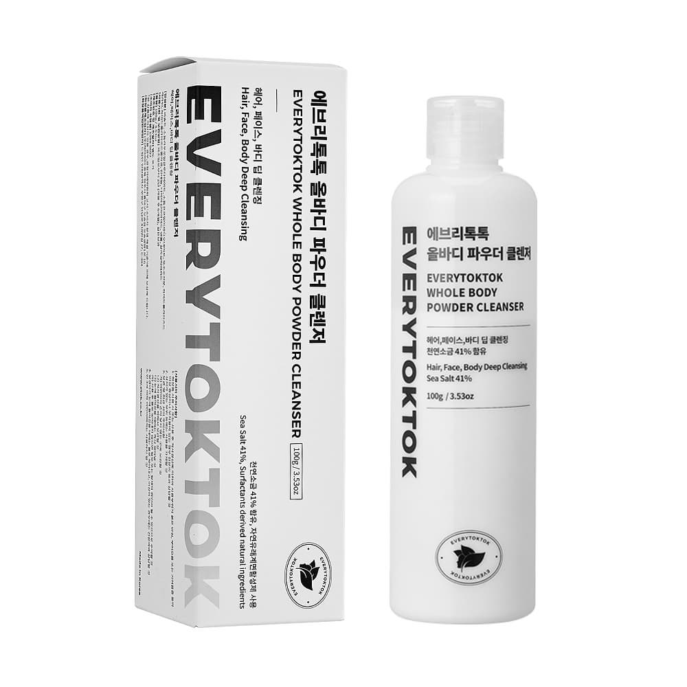 EVERYTOKTOK Whole Body Powder Cleanser (All-in-one Cleanser)