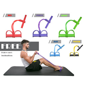 Factory Price Latex Elastic Gym Yoga Fitness Equipment Resistance Yoga Pull Rope Indoor Sports Equipment