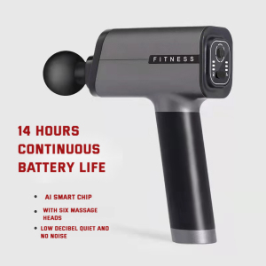 Factory Wholesale 6 Types Massage Head Deep Tissue Electric Muscle Massage Gun Body Massager