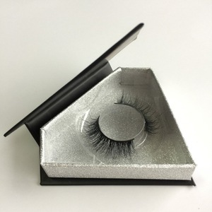FDshine own brand diamond packaging lashes cruelty free 3d mink lashes luxury eyelash box