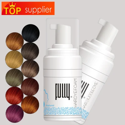 Fully Fastcolor Mousse Hair Color Natural Permanent Hair Dye