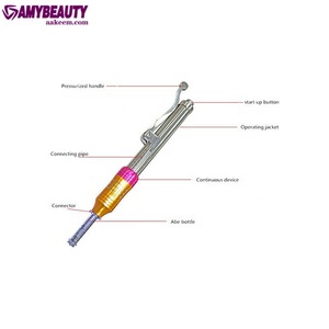 Germany needle free injection system Anti - Aging Mesotherapy Gun / hyaluronic pen for skin whitening device