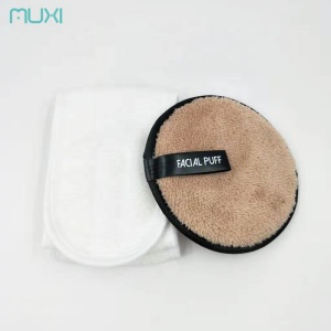 Gift Set Reusable Microfiber Makeup Cleansing Knit Microfiber Makeup Removal Pads