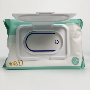 Good quality baby wipes in stock, English packaging, safe and convenient Wet wipes wet tissue