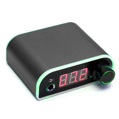 High Quality Colorful Rainbow Mini Dual LCD Display Tattoo Power Supply for Tattoo Machine