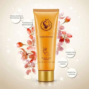 high quality natural Anti-chapping Antibacterial horse oil hand cream