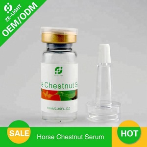 High Quality Tiny Glass Bottle Anti Redness Horse Chestnut Serum Skin Repair Face Serum for Women