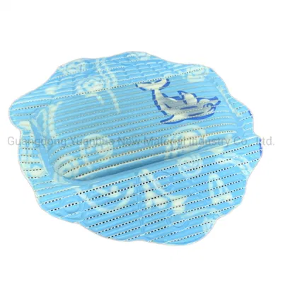 Hot Sale 3D Mesh Non Slip Waterproof Bathtub Pillow for Home SPA Relax Back and Body with Suction Cups