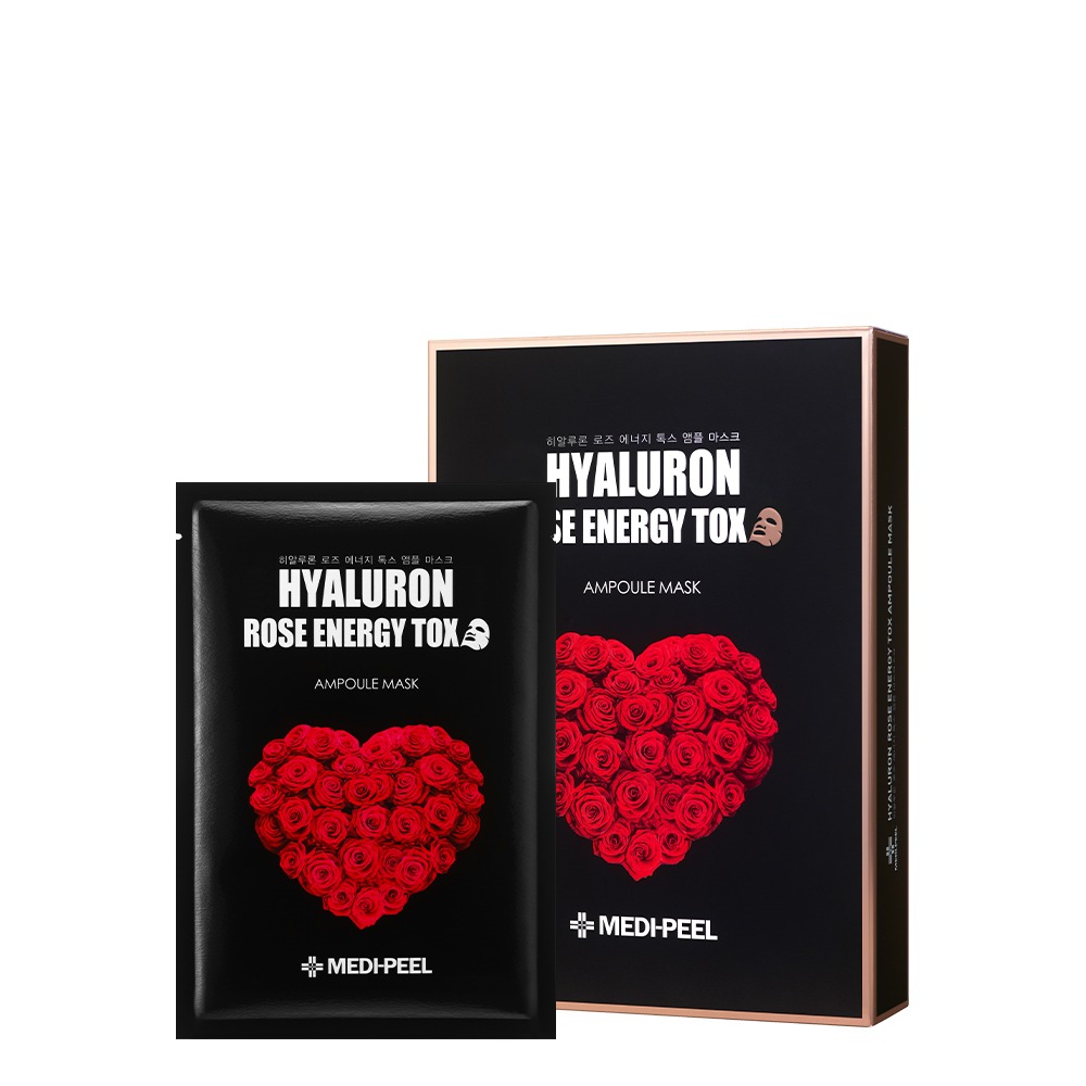 HYALURON ROSE ENERGY TOX AMPOULE MASK