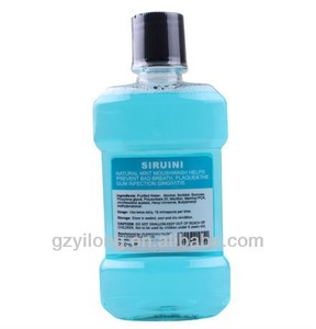hyaluronic acid mouthwash/bamboo mouthwash breath anti bacterial mouth