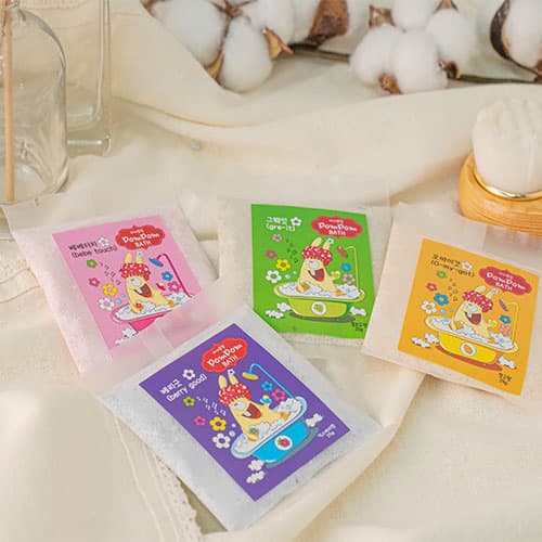 imongddang pompom bath ,kids skin care