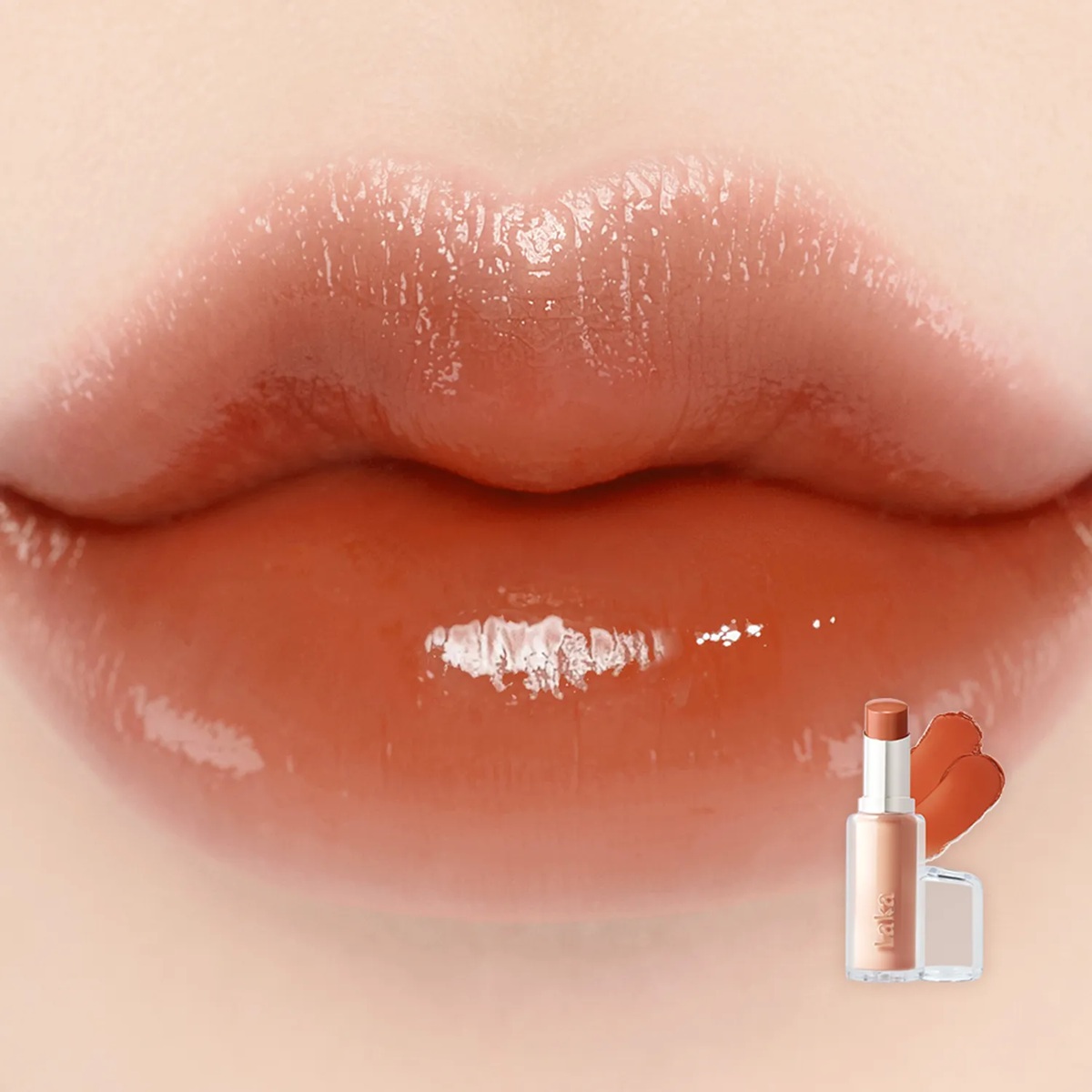 (LAKA) Bonding Glow Lipstick [#209 Near] 3.7g