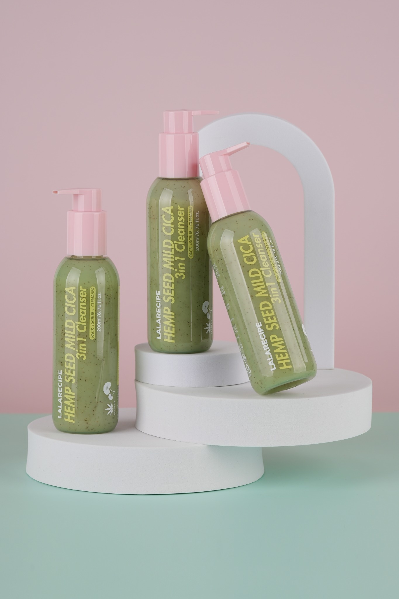 [LALARECIPE] Hemp Seed Mild Cica 3in1 Cleanser