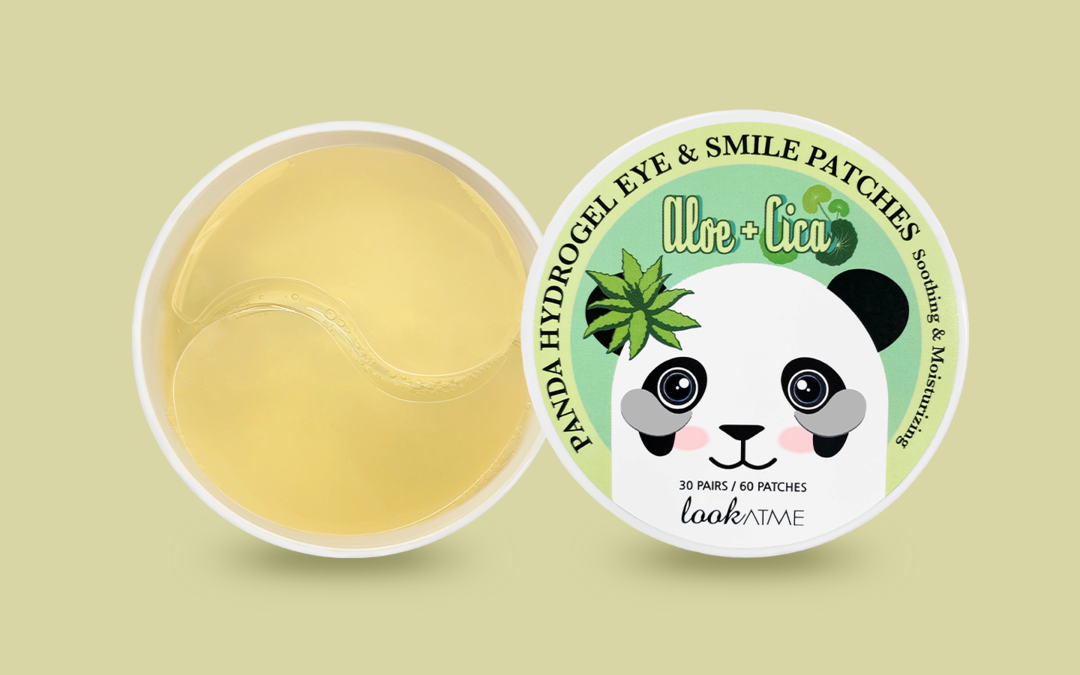 lookATME PANDA HYDROGEL EYE PATCH ALOE &amp; CICA