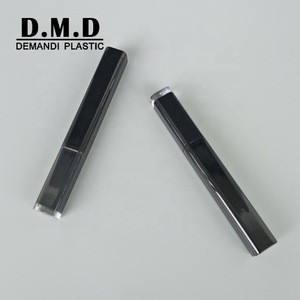 luxury empty square mascara tube with retractable brush