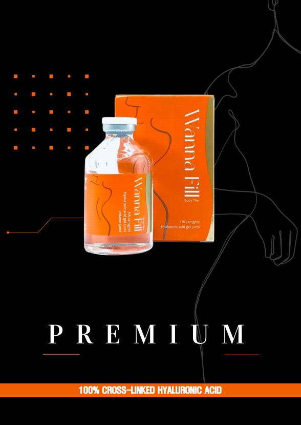 Made in South Korea Wanna fill hyaluronic acid HA filler Body filler 50cc(HA 24mg/ml)