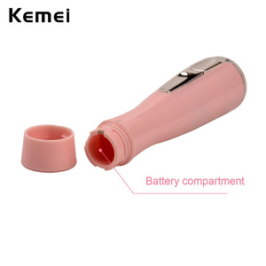 Mini Battery Powered Electric Women Lady Shaver Razor Hair Removal Depilatory Female Epilator For Leg Underarm Bikini Line Body