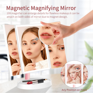 MS-01RC Factory Wholesale Usb Rechargeable Led Makeup Mirror With Light