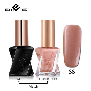 Nail Gel Factory Supply New 2PCS/SETS Gel Nailpolish Match Regular Polish Wholesale Fast Cure 15 ml Gelcolor