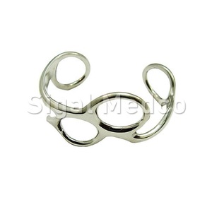 New Barber Shear Bracelet Gift Salon Hair Stylist Surgical Steel Titanium Coated Men