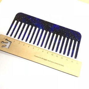 new year hot selling handmade home hair comb made by acetate