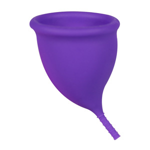 OEM Reusable Medical Grade Silicone Organic Material Menstrual Cup for Girl Lady