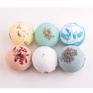 Organic Bath Bomb Body Relaxing massage Essential Oil Bath Ball Bubble Body Cleaner Bath Bombs Gift Random Color