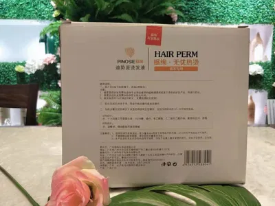 Private Label Natural Hair Styling Permanent Hair Straightening Perm