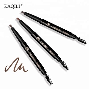 Private label oem waterproof double head eyebrow pencil