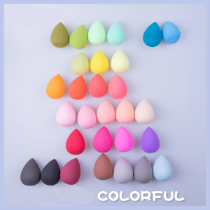 Promotion powder puff makeup sponge beauty blend puff Microfiber Latex Free Cosmetic Makeup Sponge Puff