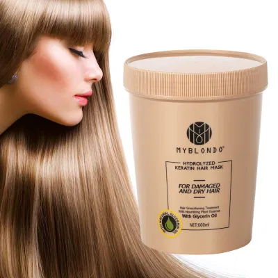 Repair Damaged and Dry Hair Treatment Private Label for Professional Salon Product 600ml OEM