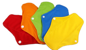 Reusable cloth menstrual pad washable sanitary pads