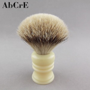 Silvertip Badger Hair Bright Color Resin Handle Shaving Brush Grooming Tool