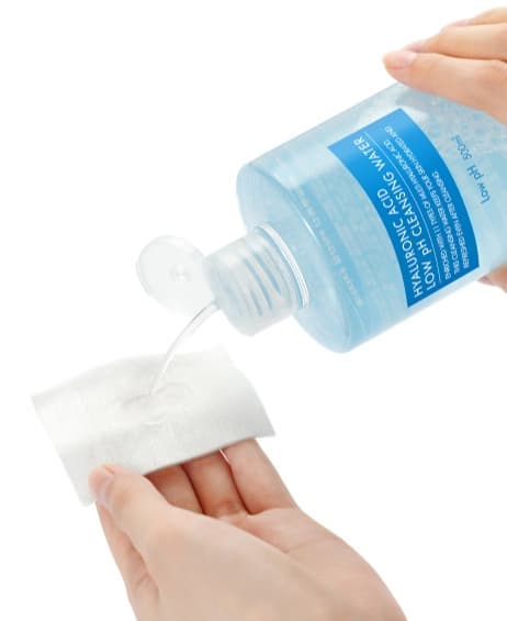 Skin Care Mild Acidic Hyaluronic Deep Cleansing Water Makeup Remover 500ml