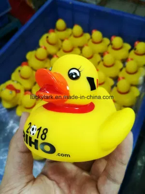 Soft PVC Mini Duck Toy Baby Bath Duck Bb Sound Floating Duck