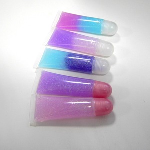 Soft Tube Colorful Charming Shiny Lip Gloss can be customized