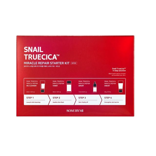 (SOME BY MI) SNAIL TRUECICA MIRACLE REPAIR STARTER KIT (4 pcs)